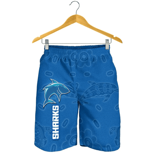 Rugby Life Short - Cronulla Sharks Men Shorts Anzac Country Style K36