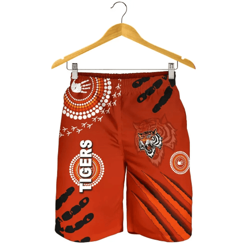 Rugby Life Short - Wests Men Shorts Tigers Indigenous Country Style K36