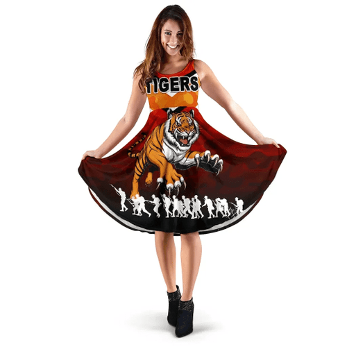 Rugby Life Dress - Wests Women's Dress Tigers Anzac Vibes K8