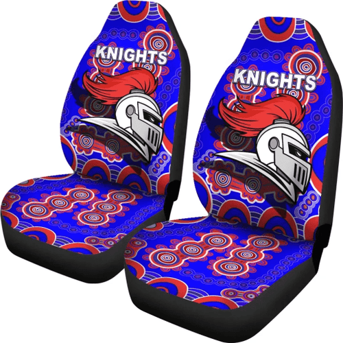 Rugby Life Car Seat Cover - Newcastle Knights Car Seat Covers Indigenous K8