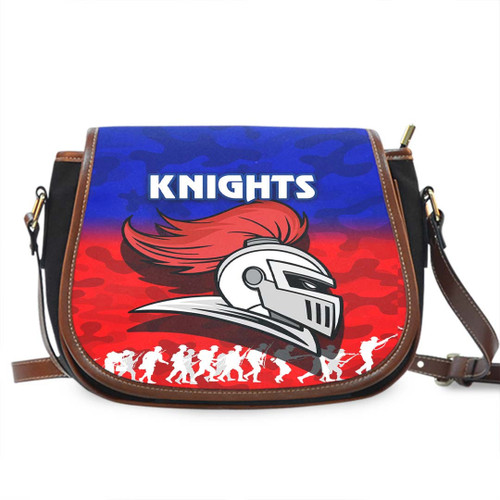 Rugby Life Bag - Newcastle Knights Anzac Camouflag - Rugby Team Saddle Bag