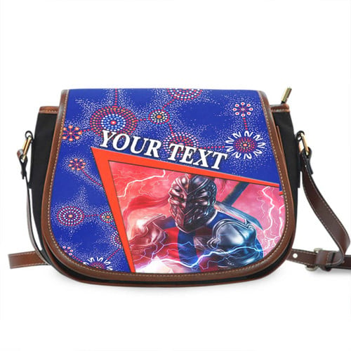 Rugby Life Bag - (Custom) Newcastle Knights Special Style - Rugby Team Saddle Bag