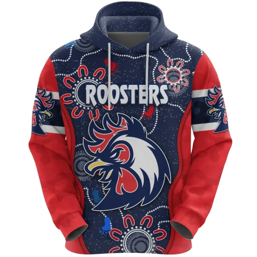 Rugby Life Hoodie - Sydney Hoodie Roosters Anzac Day Unique Indigenous