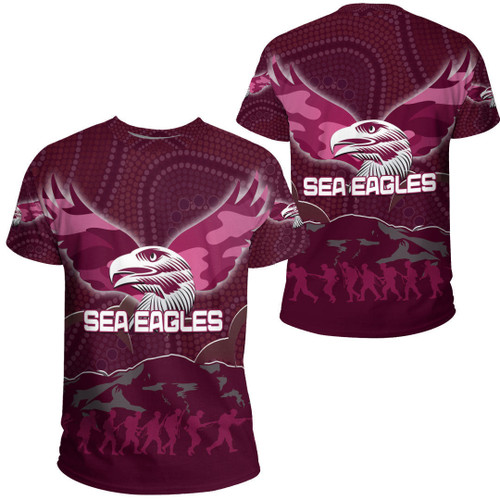 RugbyLife T-shirt - Manly Warringah Sea Eagles Anzac Day