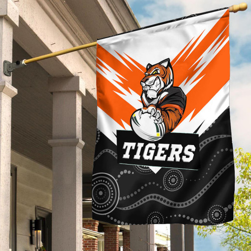 Rugby Life Flag - West Tigers Flag A35