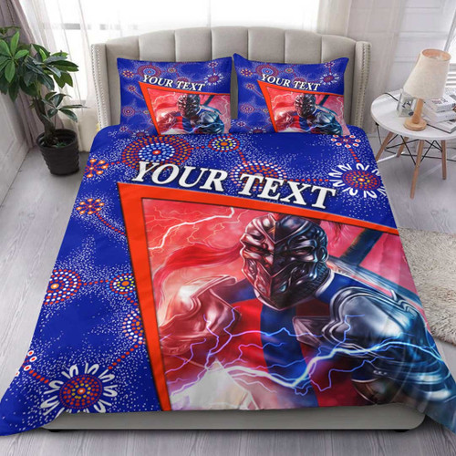 Rugbylife Bedding Set - (Custom) Newcastle Knights Special Style - Rugby Team Bedding Set