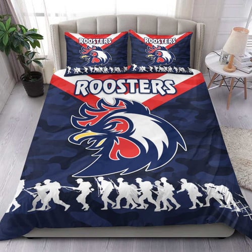 Rugbylife Bedding Set - Sydney Roosters Anzac Day - Rugby Team Bedding Set