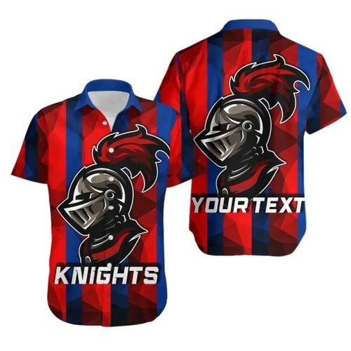 Rugby Life Shirt - (Custom Personalised) Knights Hawaiian Shirt Dimonds Patterns Style K6