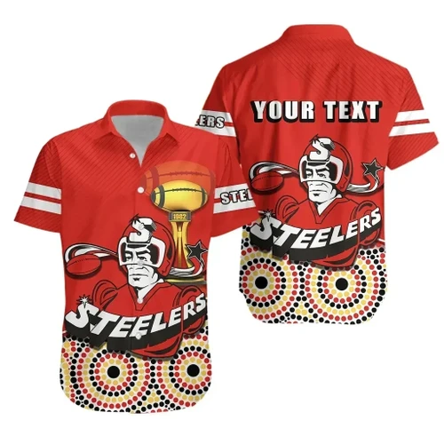 Rugby Life Shirt - (Custom Personalised) Illawarra Steelers Hawaiian Shirt Bring Back Indigenous K13