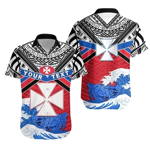Rugbylife Shirt - (Custom Personalised) Wallis and Futuna Rugby Hawaiian Shirt Spirit K13