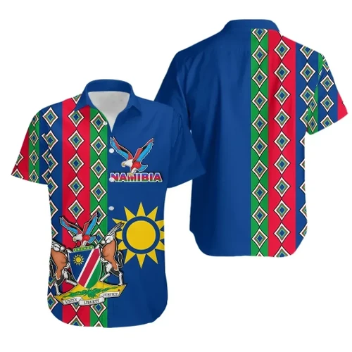 Rugbylife Shirt - Rugbylife Namibia Hawaiian Shirt Special Style TH4