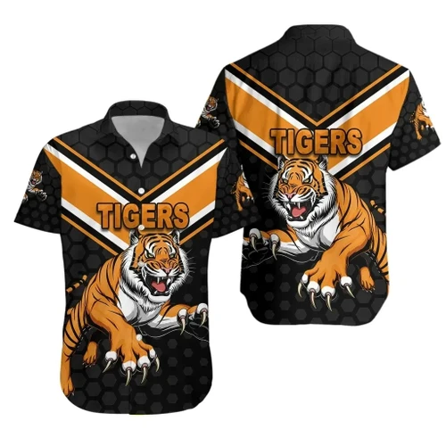 Rugby Life Shirt - Wests Hawaiian Shirt Tigers K8