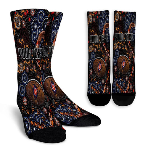 Rugbylife Socks - (Custom) Indigenous All Stars Limited Edition Crew Socks