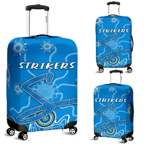 Strikers Luggage Covers Indigenous Blue Energy K8
