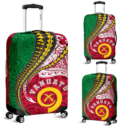 Vanuatu Polynesian Luggage Covers Vanuatu Manta Polynesian TH65