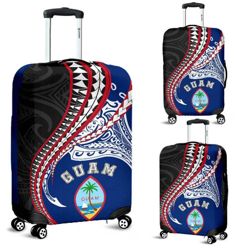 Guam Polynesian Luggage Covers Manta Polynesian Th65