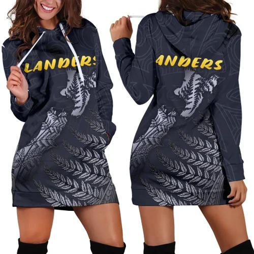 New Zealand Landers Hoodie Dress Highlanders K8
