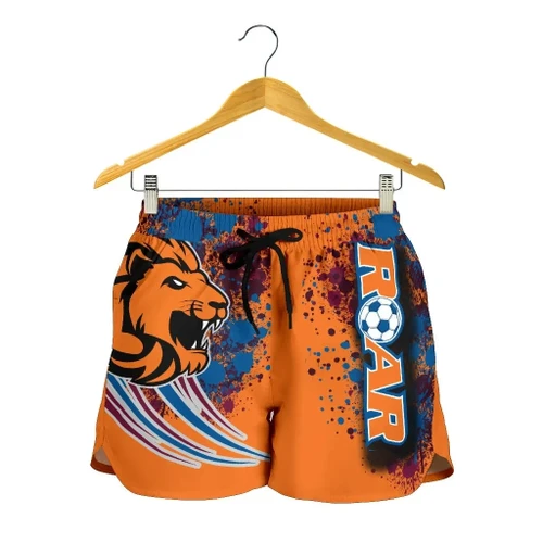 Roar All Over Print Women's Shorts Lion TH4
