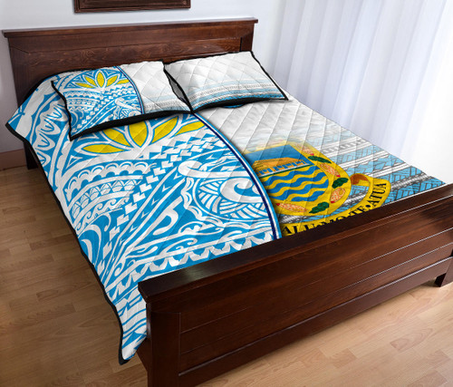 Rugbylife Quilt Bed Set - Tuvalu Rugby Quilt Bed Set Special K13