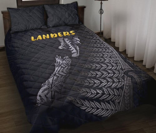 New Zealand Landers Quilt Bed Set Highlanders K8