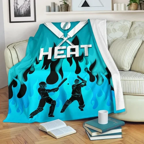 Brisbane Heat Premium Blanket Fire Style K4