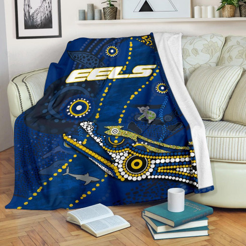 Rugby Life Premium Blanket - Eels Indigenous Premium Blanket Parramatta TH5