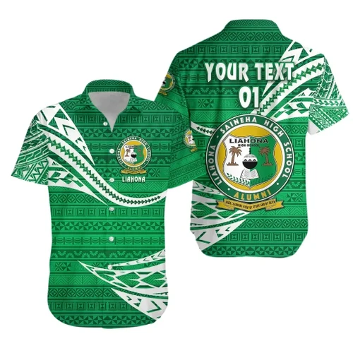 (Custom Personalised) Liahona High School Hawaiian Shirt Unique Version - Green, Custom Text and Number K8