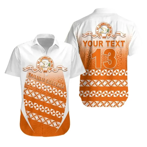 (Custom Personalised) Tailulu College Hawaiian Shirt Tonga Since 1967 - Custom Text and Number K13