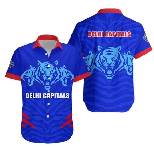 Delhi Capitals Hawaiian Shirt DC Cricket Fans K13
