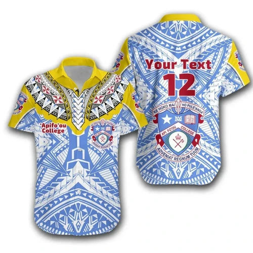 (Custom Personalised) Kolisi ‘Apifo’ou College Hawaiian Shirt Tonga Modern Style TH12
