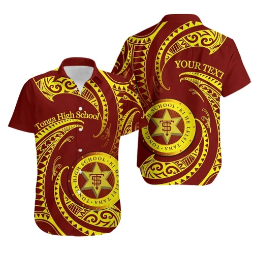 (Custom Personalised)Tonga High School Hawaiian Shirt Special Polynesian No.1 TH4