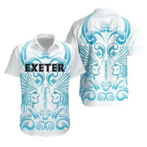 Exeter Hawaiian Shirt Samurai Native TH5