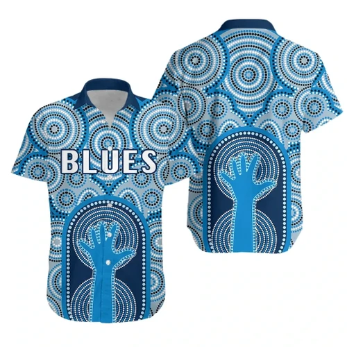 NSW Hawaiian Shirt Blues Indigenous TH5