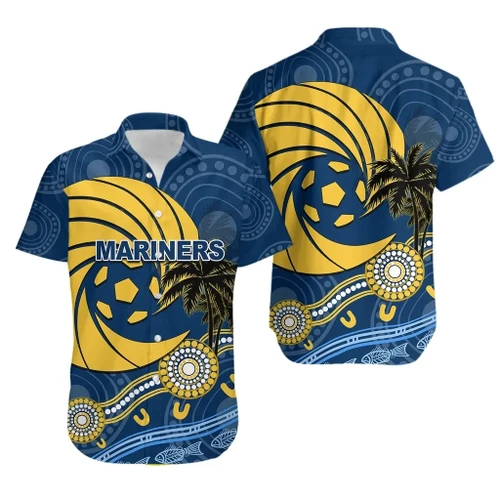 Central Coast Mariners Hawaiian Shirt Aboriginal TH4