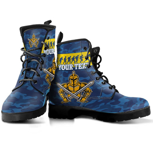 Rugbylife Boots - (Custom) Gold Coast Titans Victory - Rugby Team Leather Boots