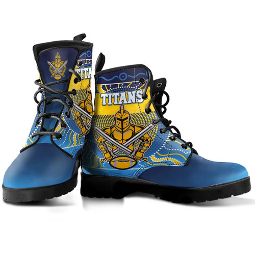 Rugbylife Boots - Gold Coast Titans Victorian Vibes - Rugby Team Leather Boots