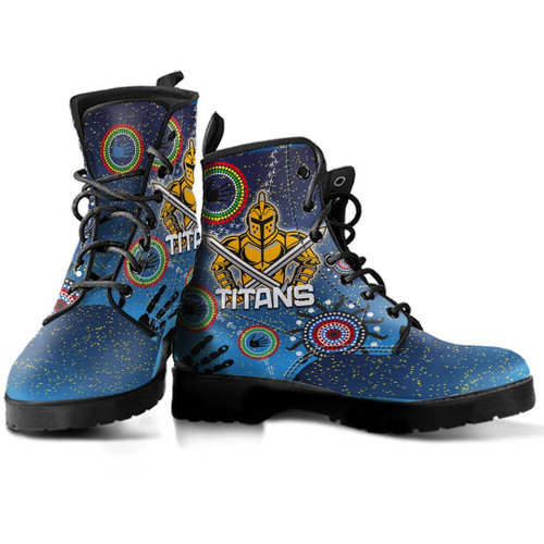 Rugbylife Boots - Gold Coast Titans Naidoc Ver. - Rugby Team Leather Boots
