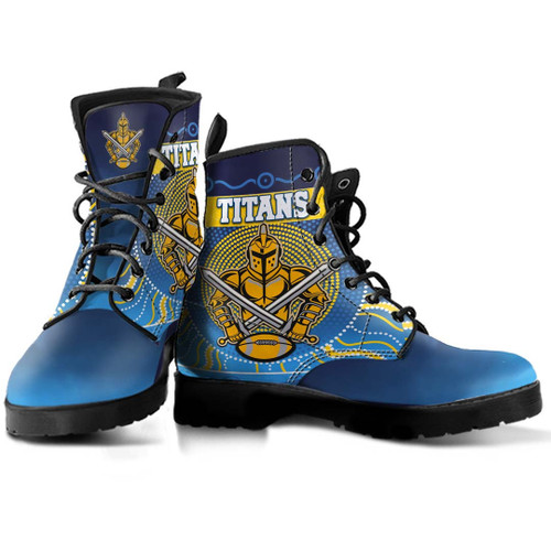 Rugbylife Boots - Gold Coast Titans Naidoc New - Rugby Team Leather Boots