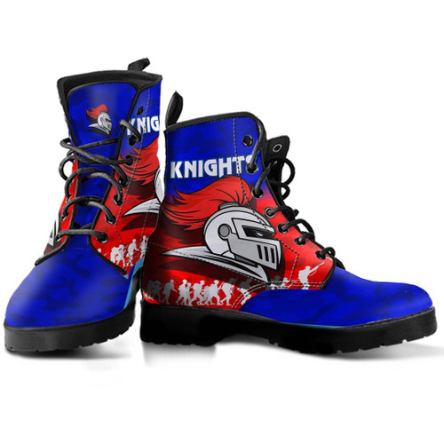 Rugbylife Boots - Newcastle Knights Anzac Camouflag - Rugby Team Leather Boots