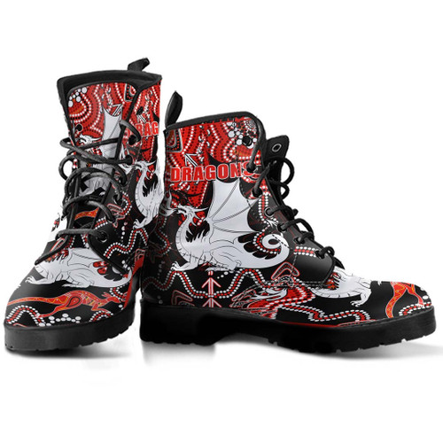 Rugbylife Boots - St. George Illawarra Dragons Special Indigenous - Rugby Team Leather Boots