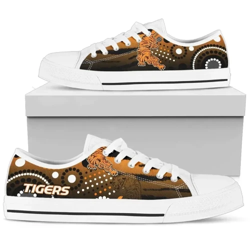 Rugby Life Footwear - Tigers Low Top Shoe Wests Indigenous New K13