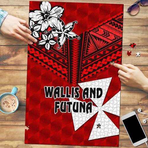 Rugbylife Puzzle - Wallis and Futuna Rugby Premium Wood Jigsaw Puzzle Sporty Vibes K8