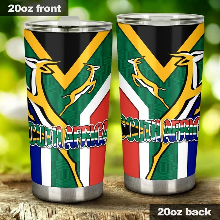 South Africa Tumbler Springboks Rugby Be Proud K8