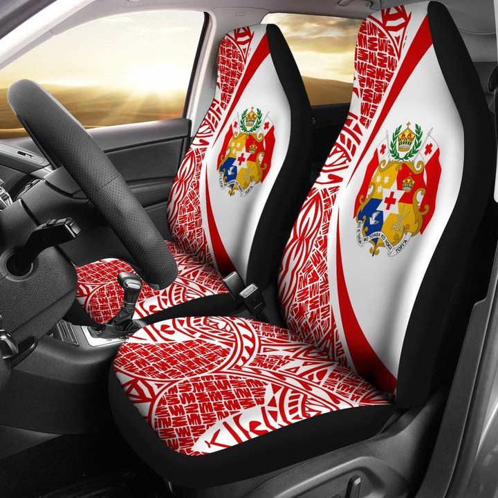Tonga Polynesian Car Seat Covers - Circle Style