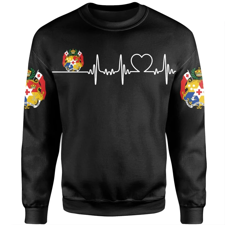 Tonga Sweatshirt Heartbeat (Women'S/Men'S) A7