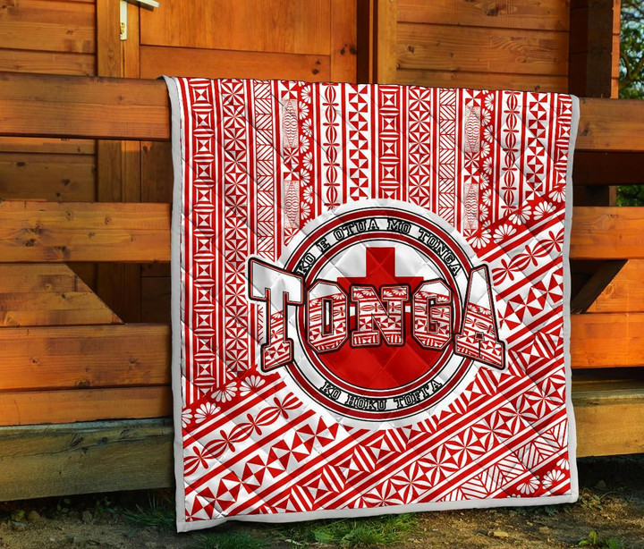 Tonga Red Premium Quilt | Home Set | Love The World