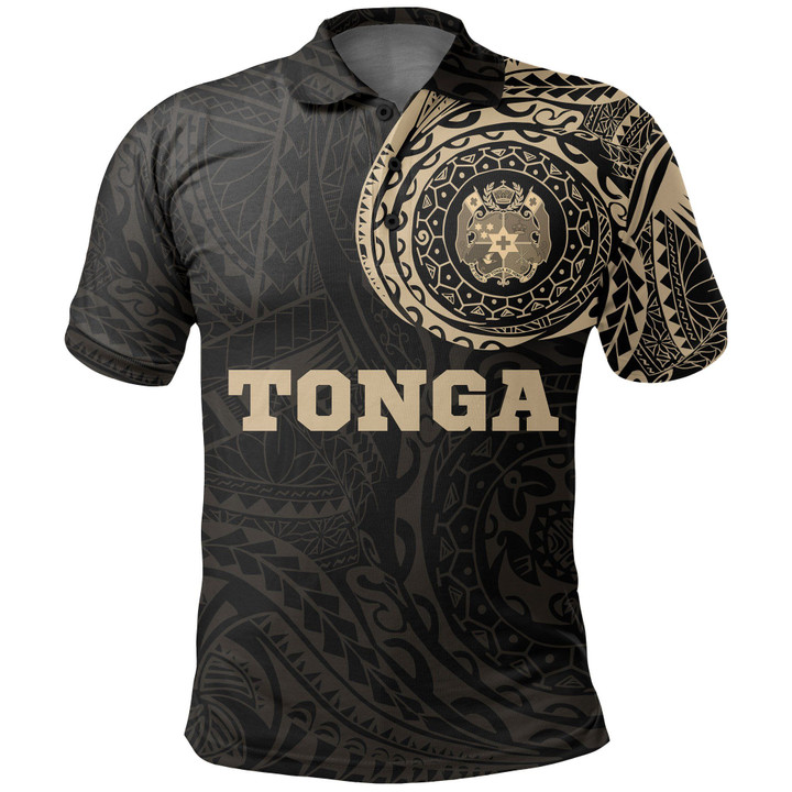 Tonga In My Heart Tattoo Polo Shirt A7
