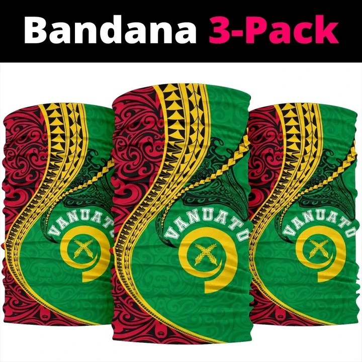Vanuatu Bandana 3-Pack Manta Polynesian