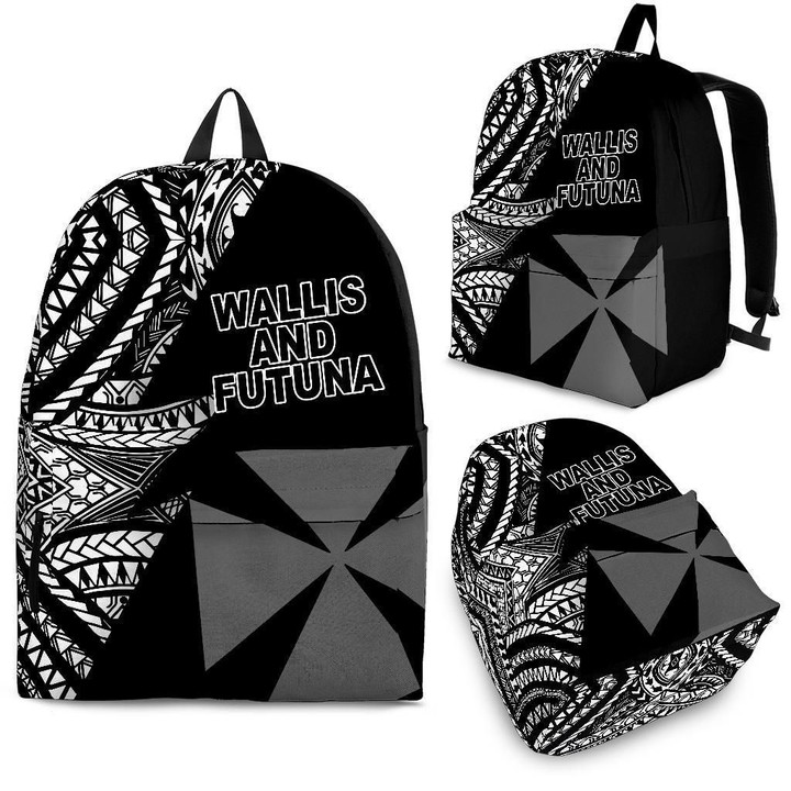 Wallis And Futuna Backpack Flash Black