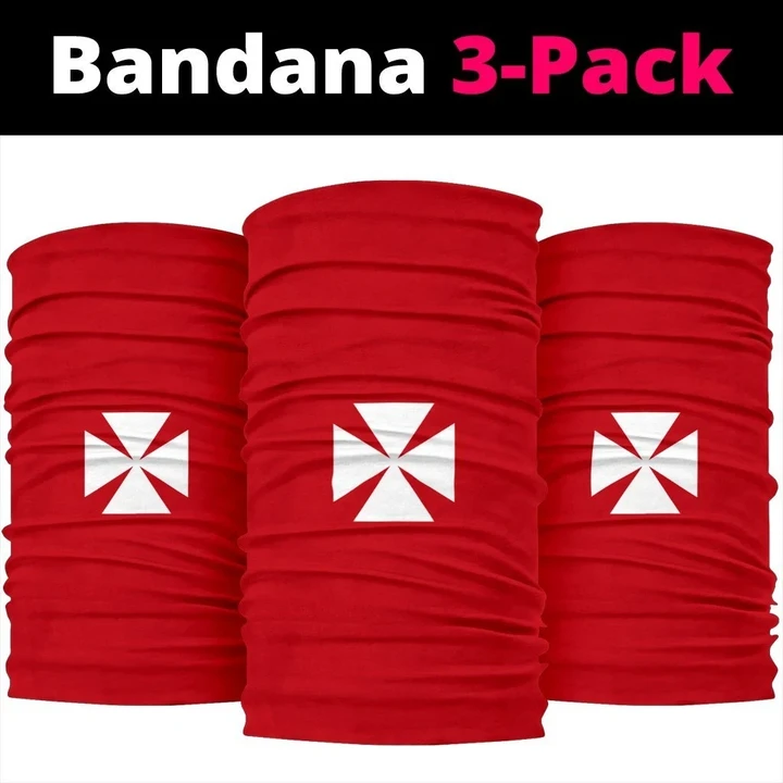 Wallis And Futuna Bandana 3-Pack - Flag Neck Gaiter A7